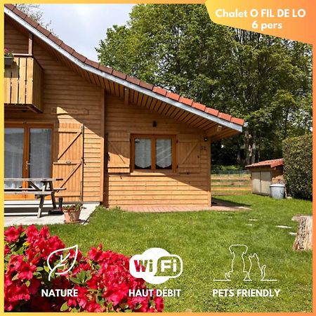 Chalet O Fil De Lo - Wifi, Bbq, Parking 종루프 롱지메르 외부 사진